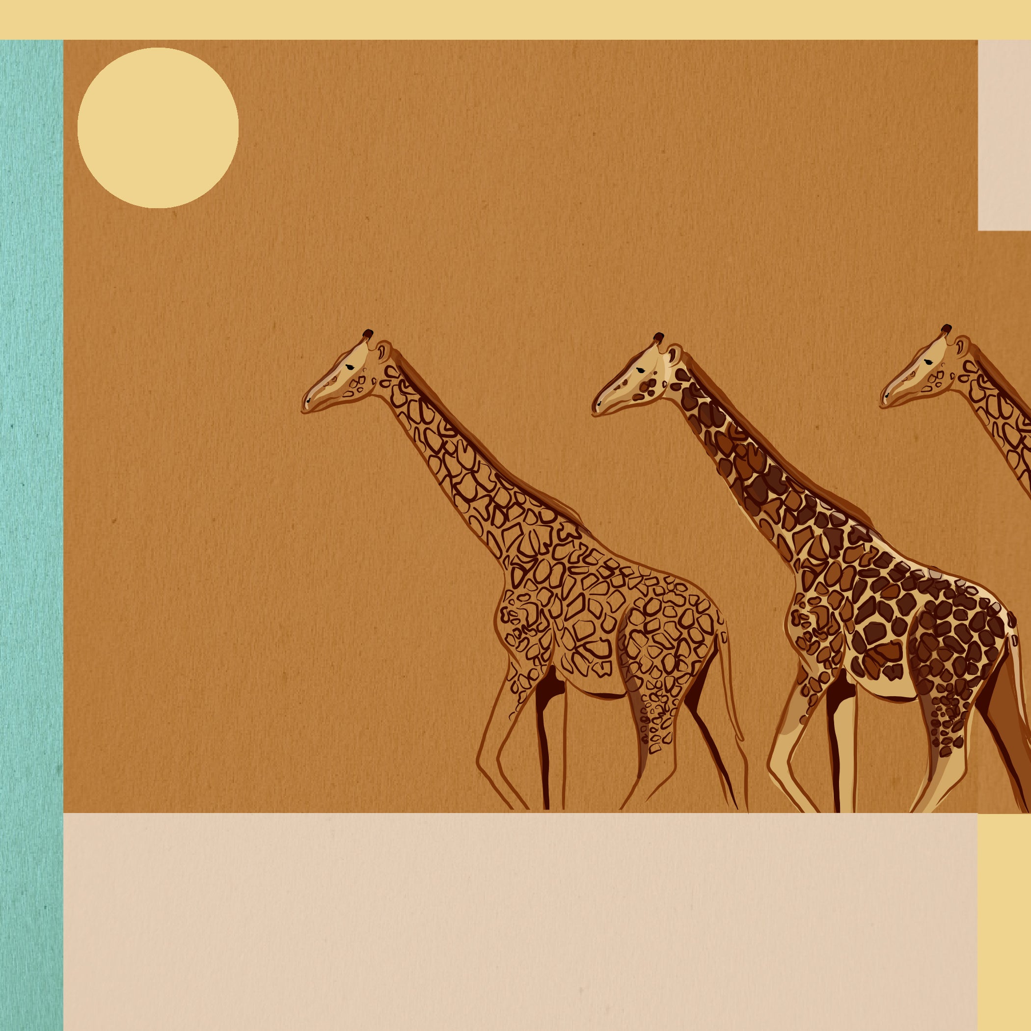 "Giraffe" Print