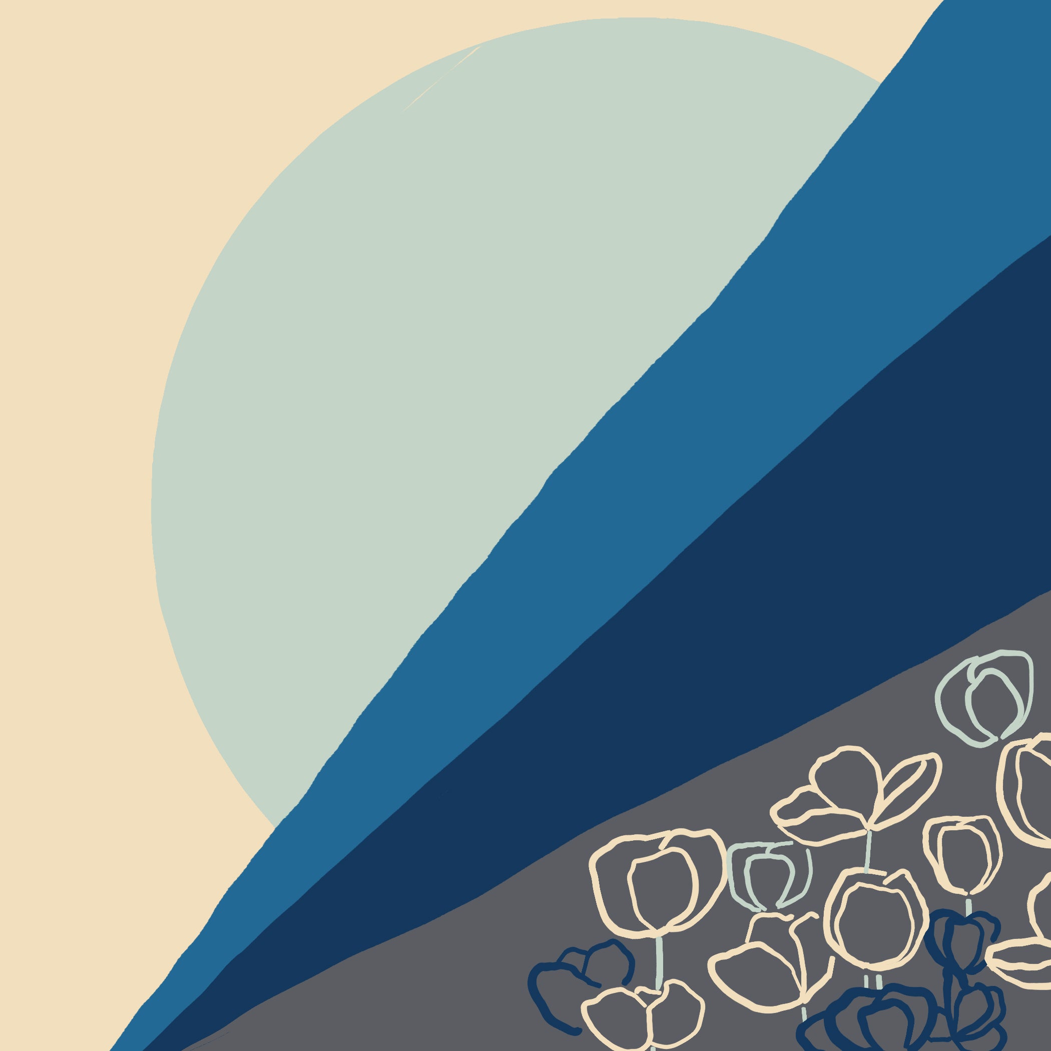 "Mountain Bloom" Print