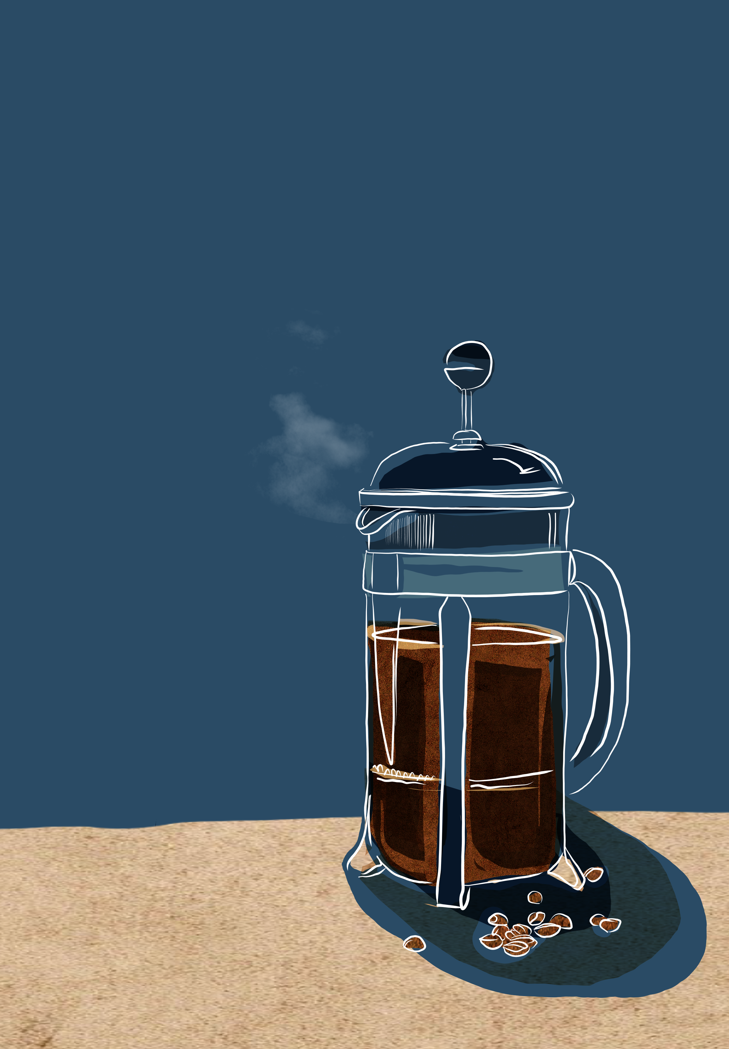 "French Coffee" Print