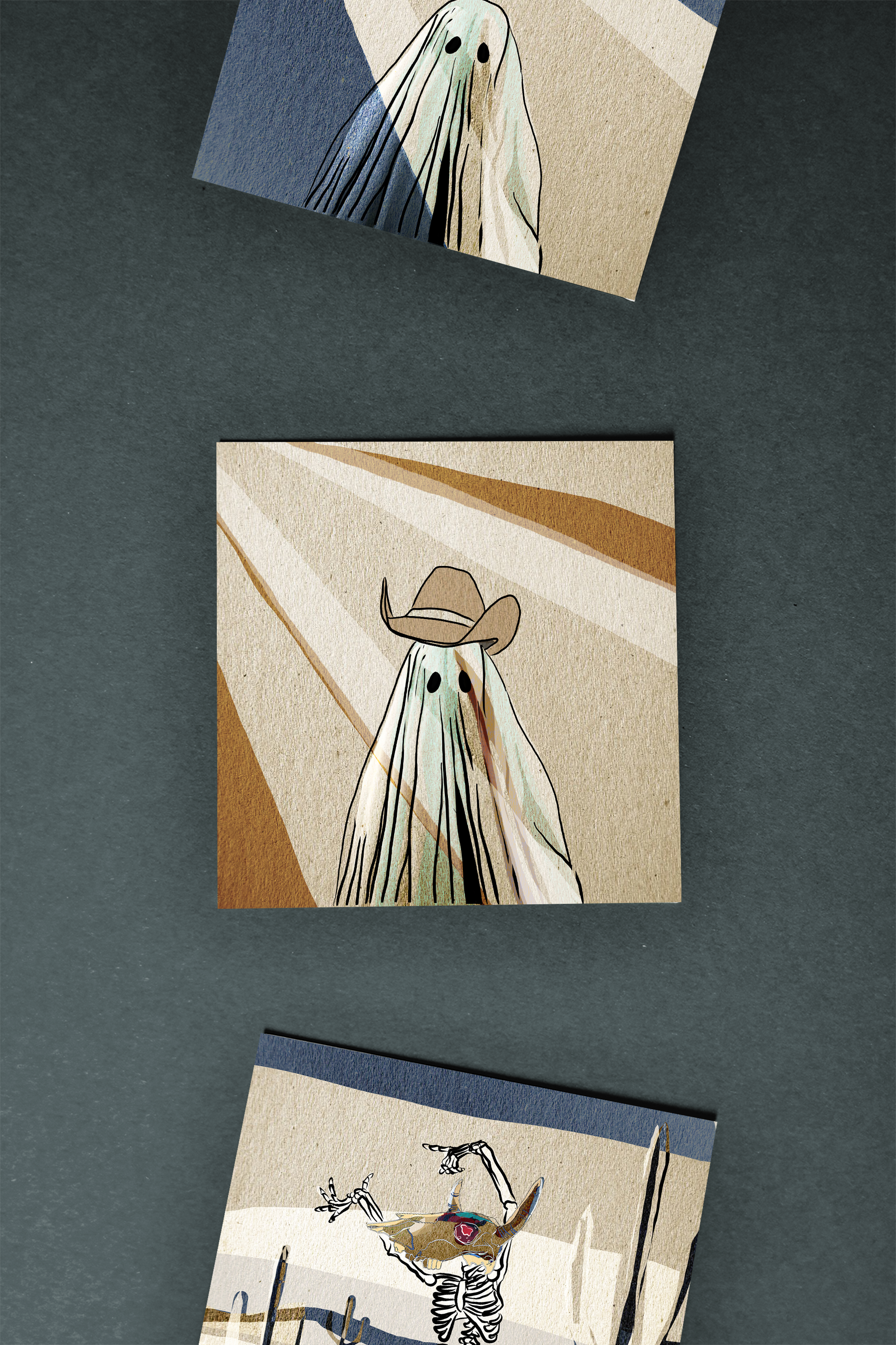 "Ghost Goes West" Print