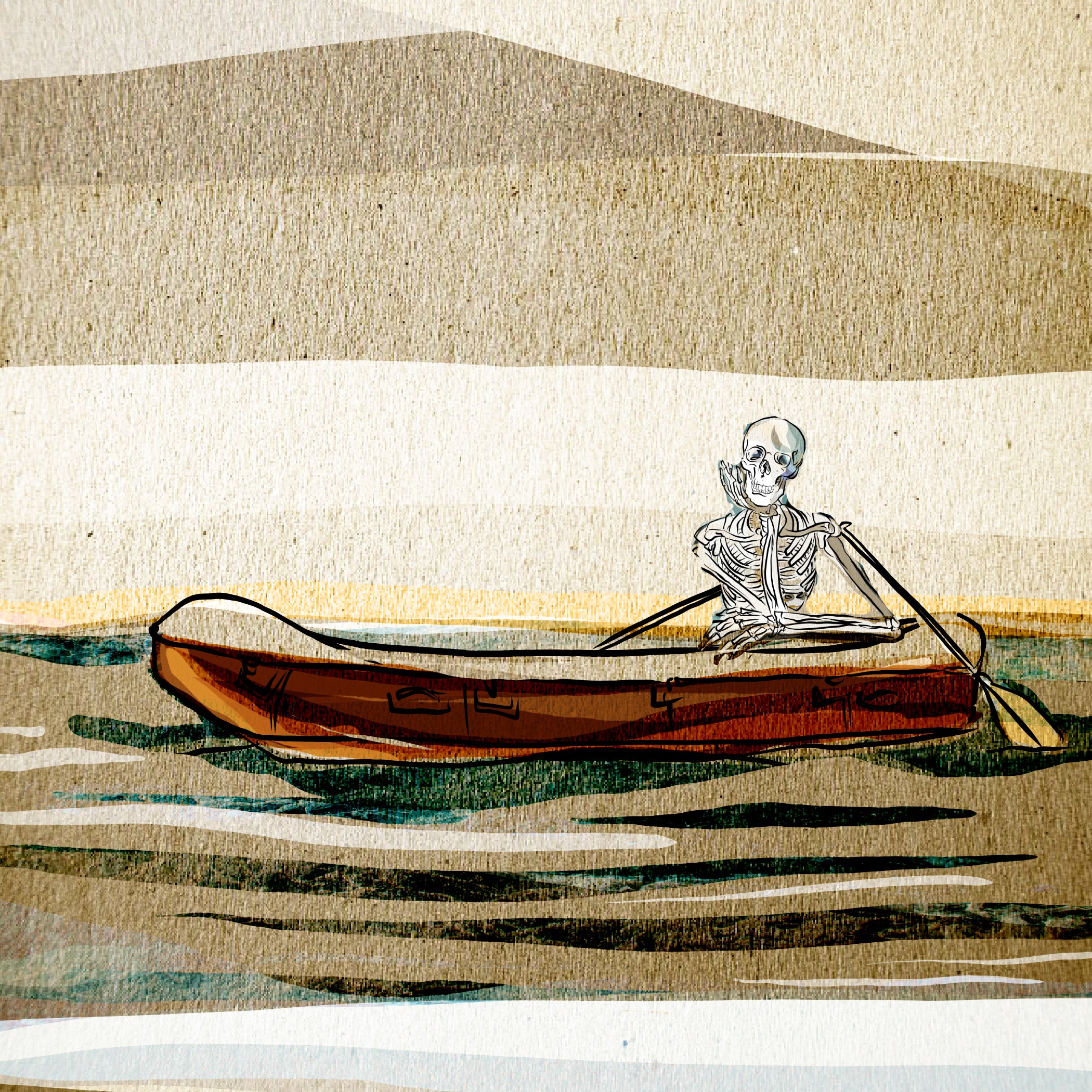 "Roll On Forever" Print