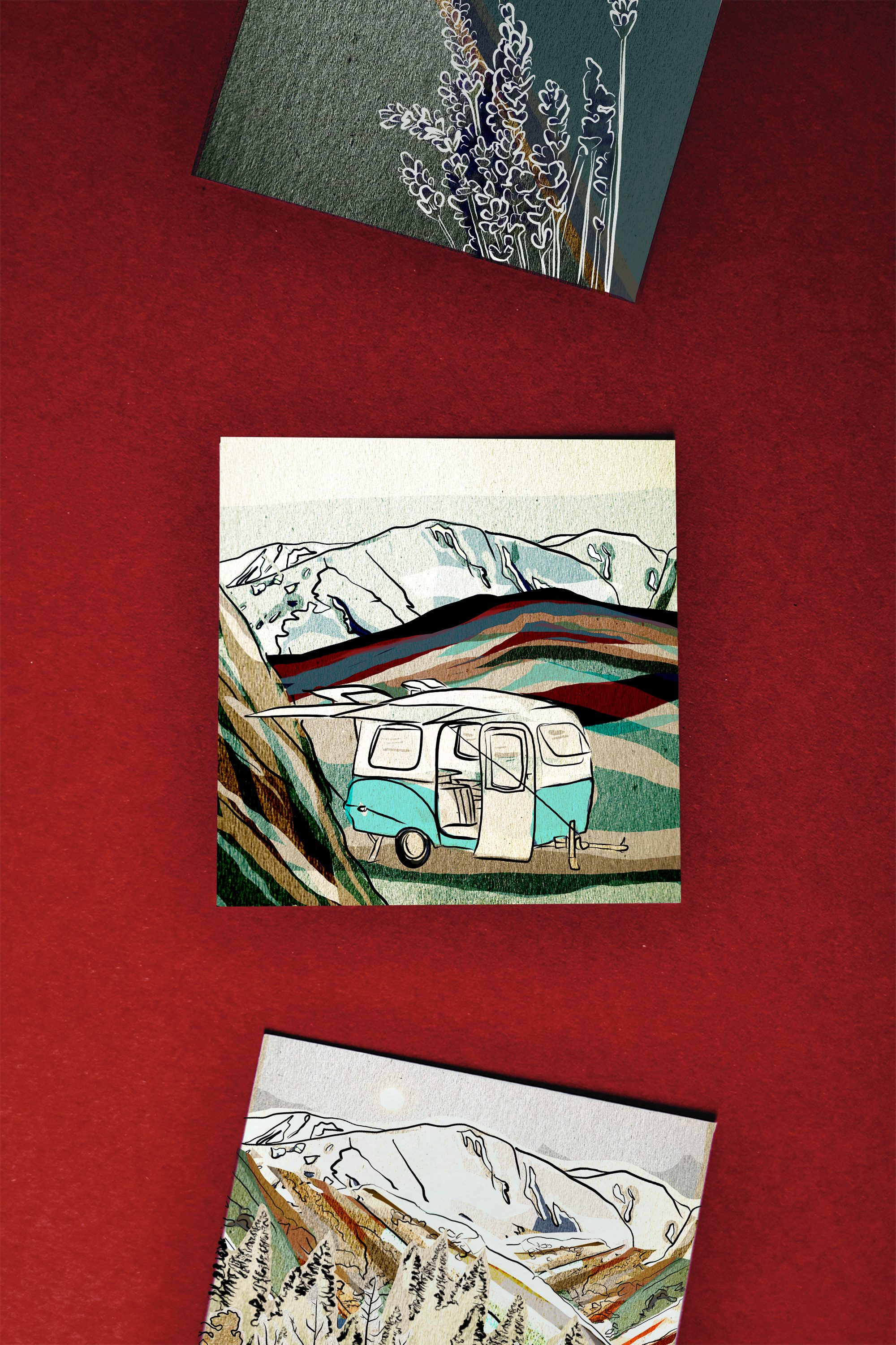 "Mountain Camper" Print