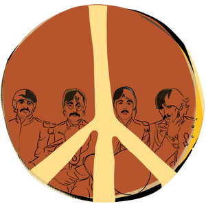 "Beatles Peace" Print
