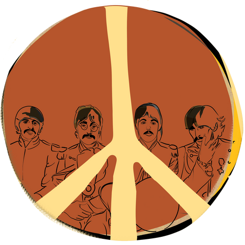 "Beatles Peace" Print