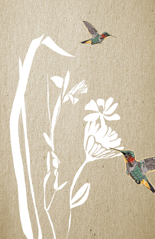 "Hummingbird Cutout Pt. 2" Print