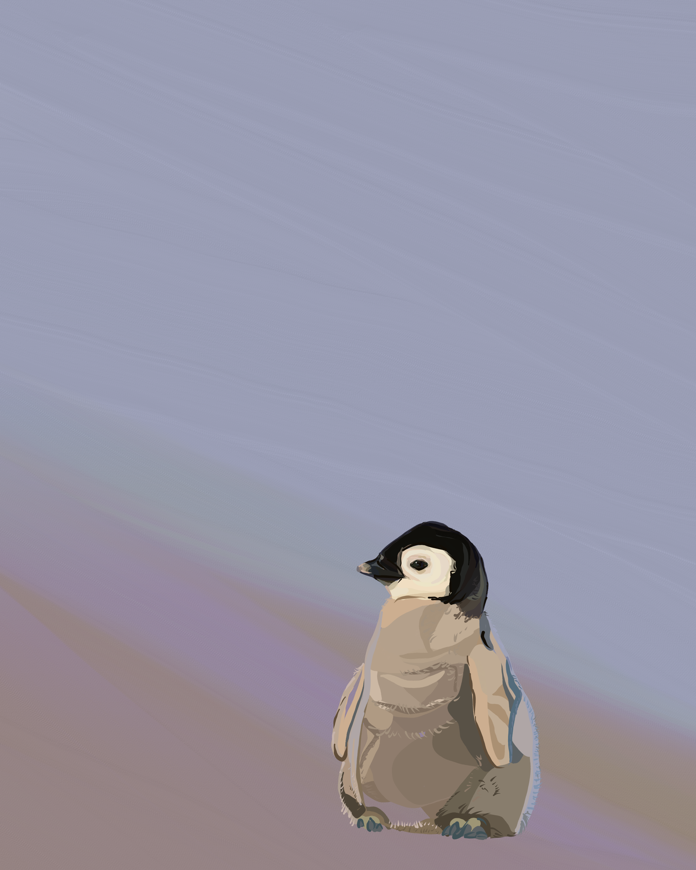 "Penguin" Print