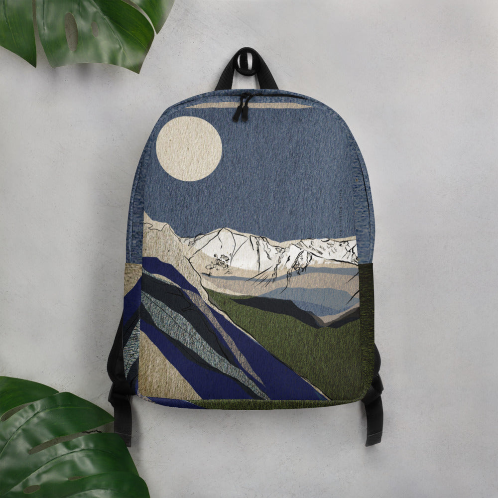 "Gothic Mountain" Minimalist Backpack