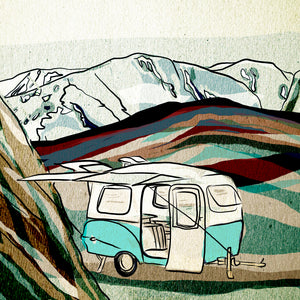 "Mountain Camper" Print