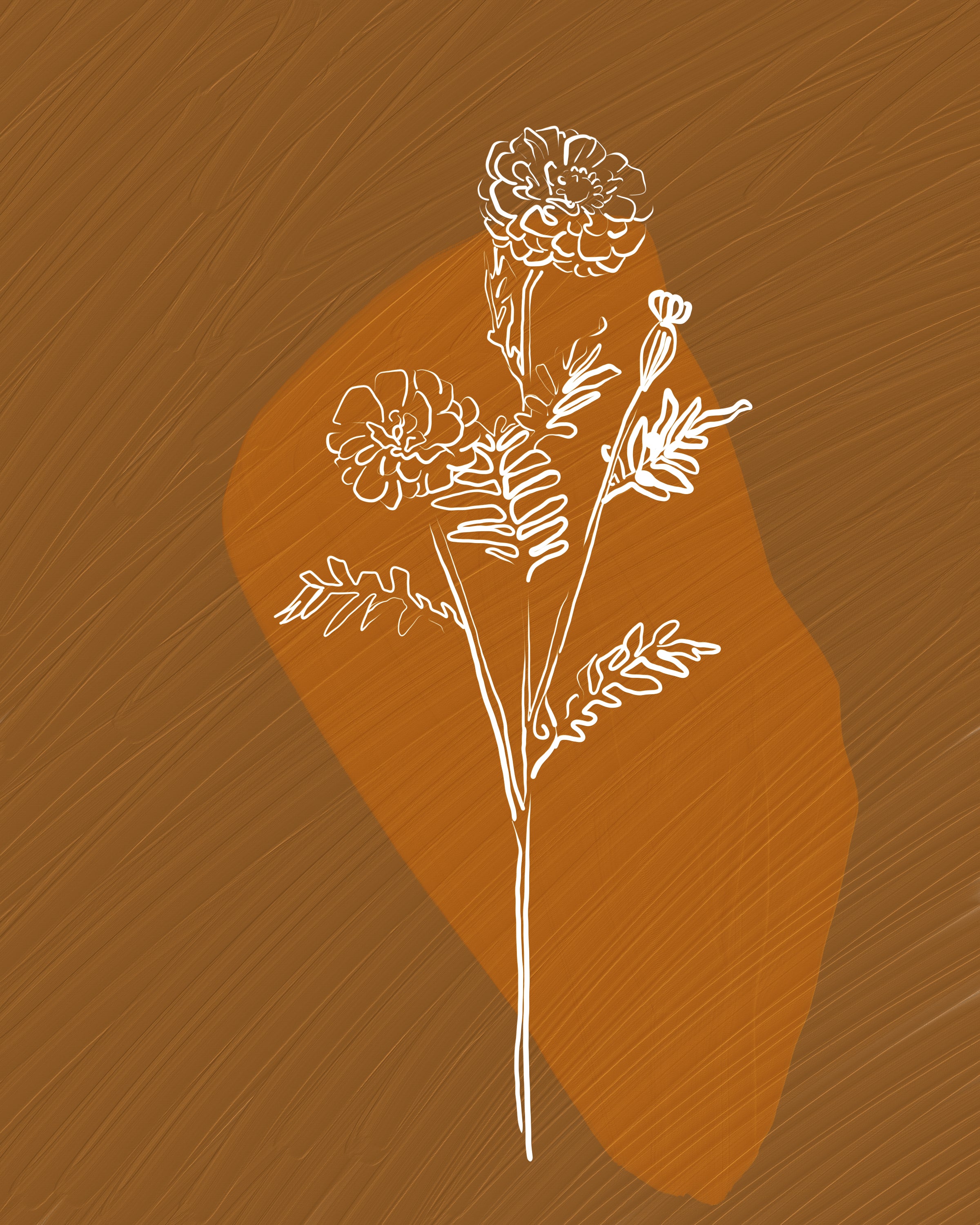 "Flower Patch Kids" Print