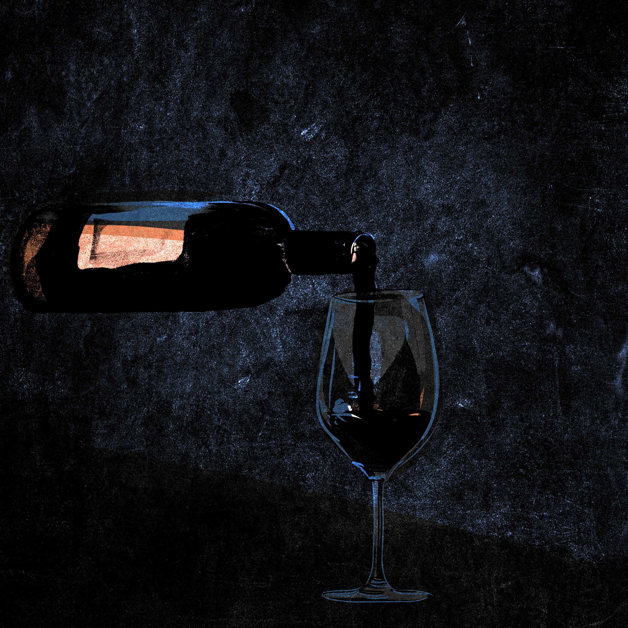 "Wine" Print