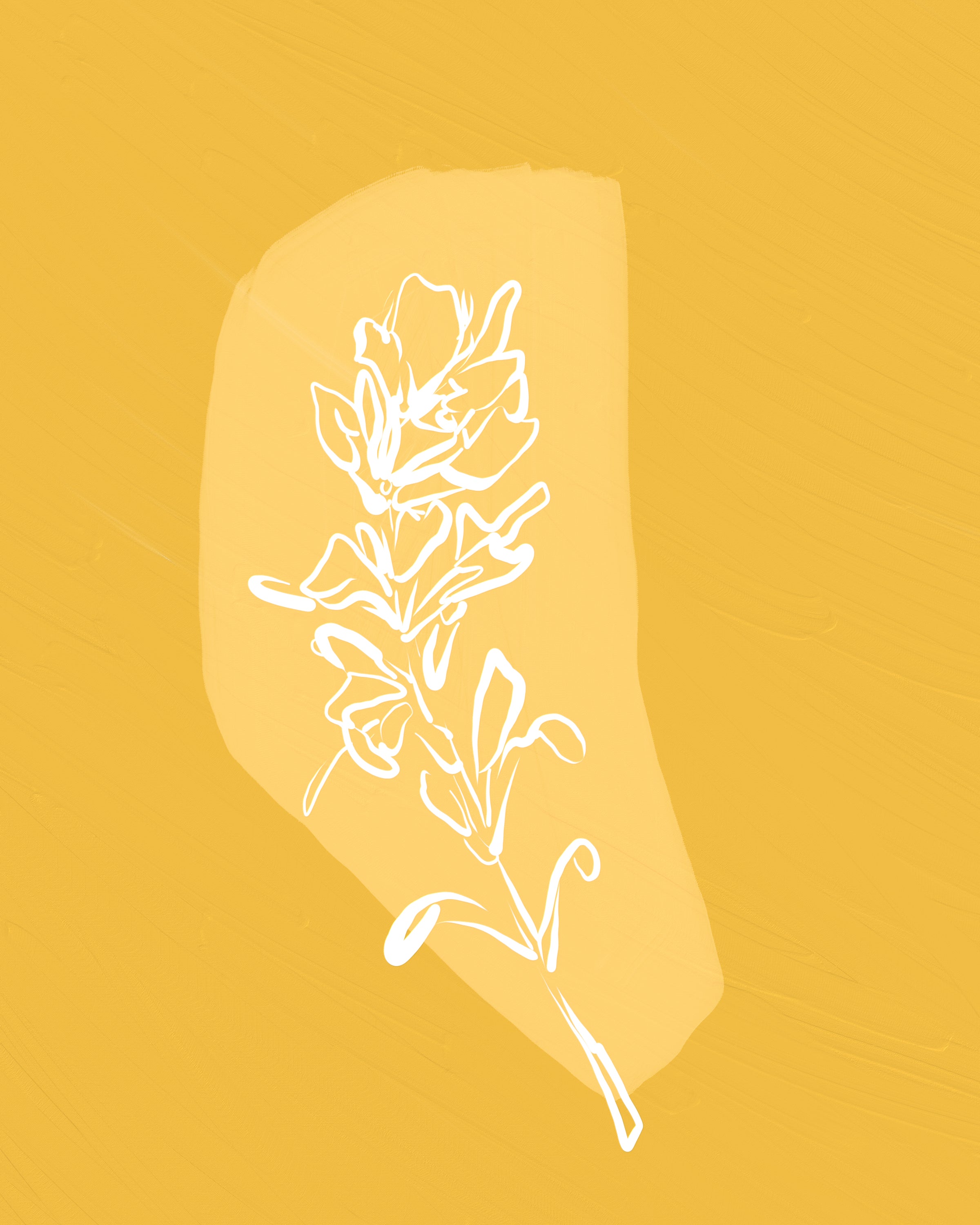 "Flower Patch Kids" Print